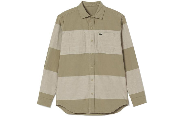 

Рубашка мужская хаки Lacoste, хаки