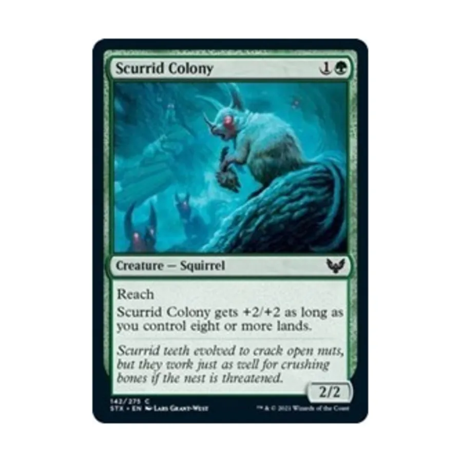 

CCG Колония мерзких (C) (фольга), MTG - Strixhaven - School of Mages