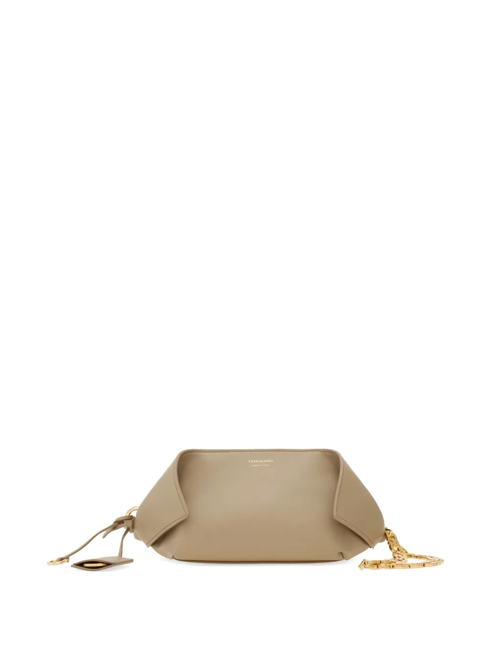 

Клатч-косметичка Ferragamo, зеленый
