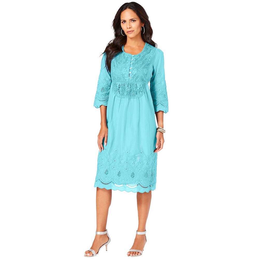 

Женское платье ангела больших размеров Roaman Roaman's, цвет Light Aqua