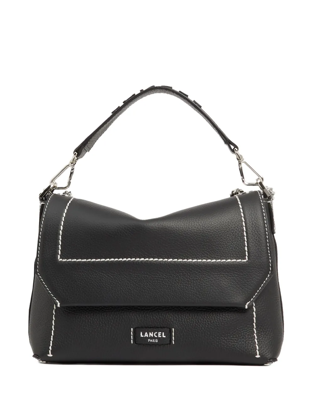 

Маленькая мягкая сумка-тоут Ninon Lancel, черный