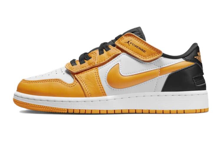 Кроссовки Jordan 1 Low FlyEase Taxi White GS