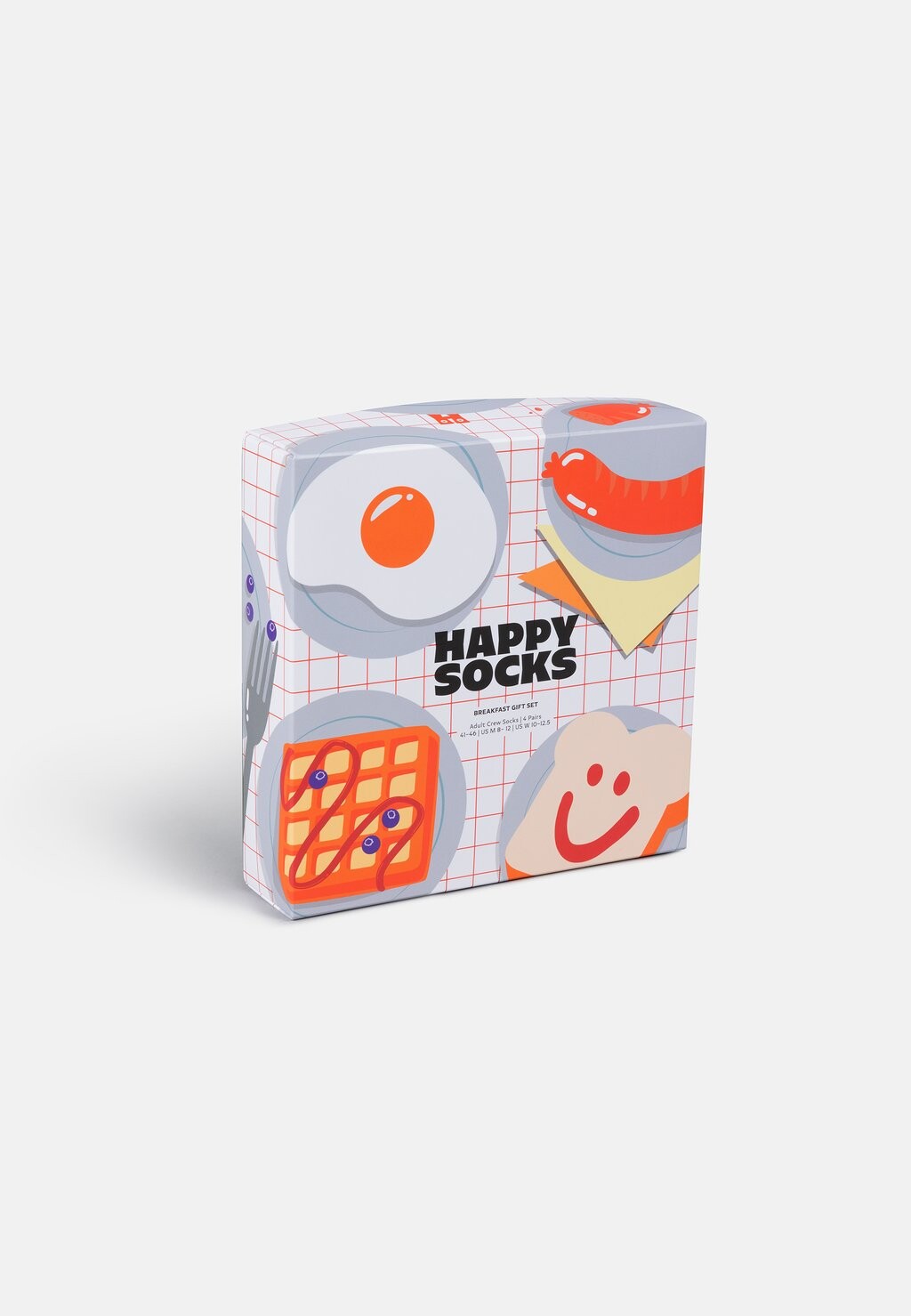 

Носки BREAKFAST GIFT UNISEX 4 PACK Happy Socks, синий