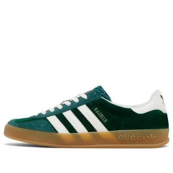 

Кроссовки x adidas gazelle 'green suede' Gucci, зеленый