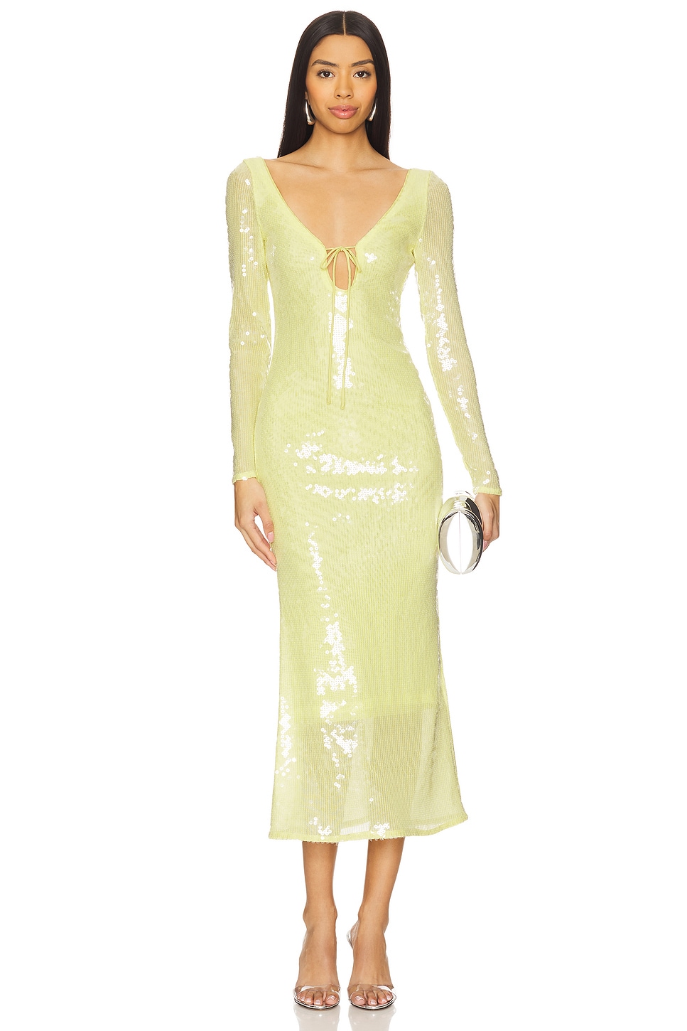 

Maxi-платье Verona Bardot, canary yellow