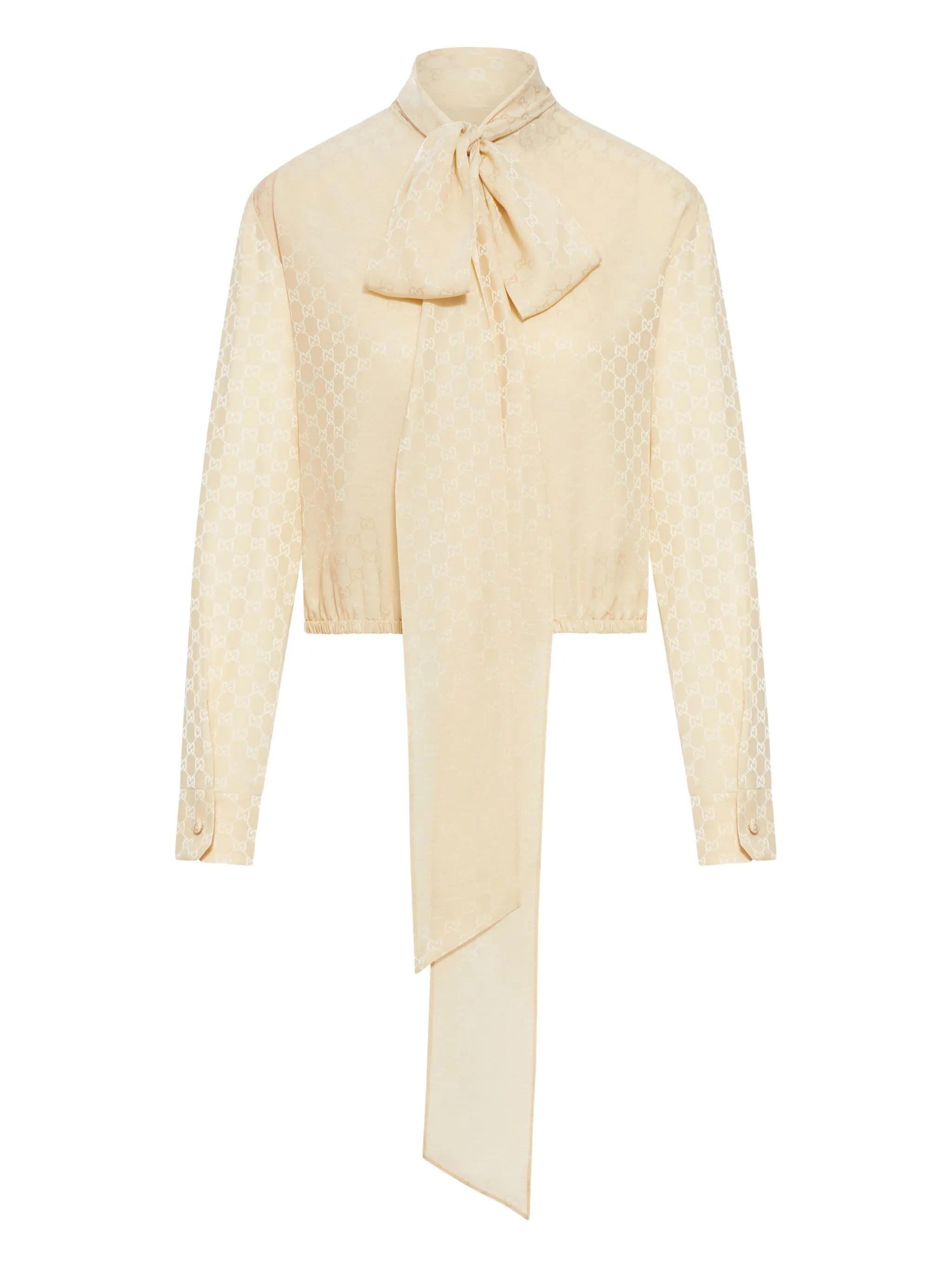 

Жаккардовый топ Gucci, нейтральный