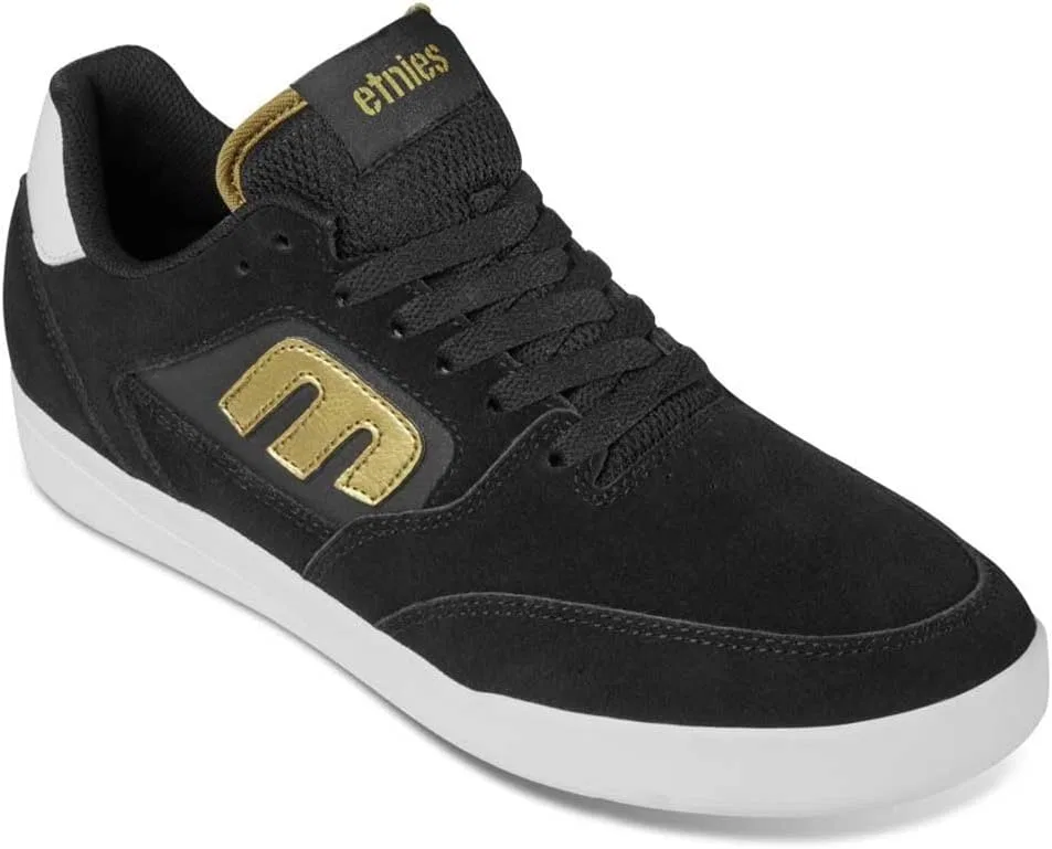 Мужские скейтбордические кроссовки Etnies Veer, Black Gold White