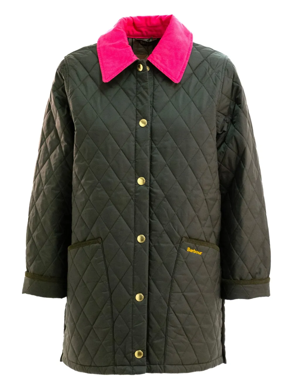 

Стеганое пальто Liddesdale Barbour, зеленый