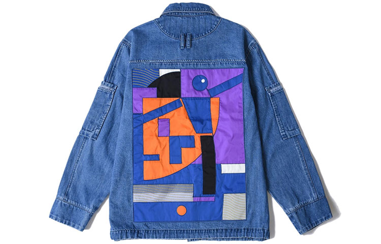 

LiNing Джинсовая куртка, Denim Blue