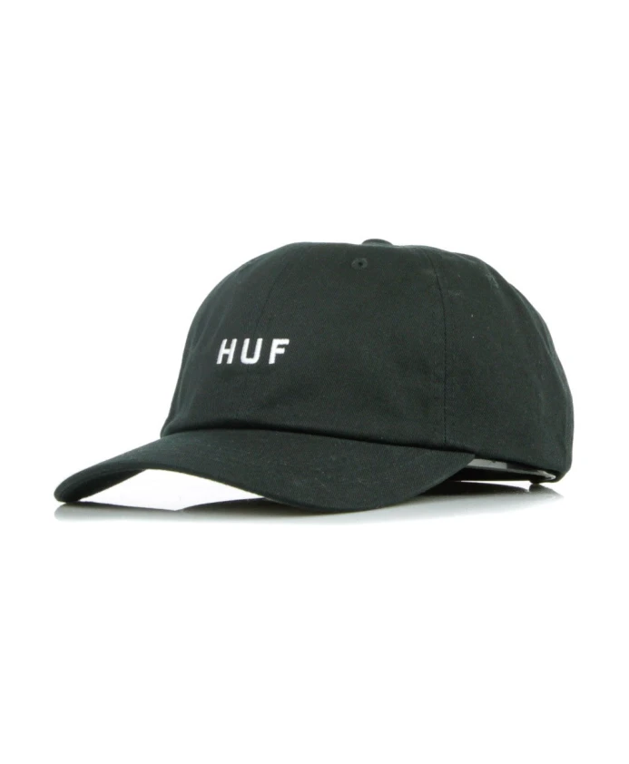 

Черная кепка с изогнутым козырьком, логотип Essentials Huf, черный
