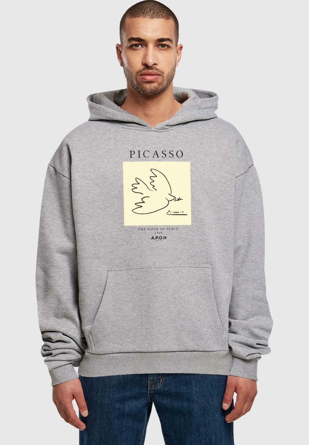 

Толстовка APOH - PICASSO DOVE ULTRA HEAVY - Hoodie Merchcode, светло-серый