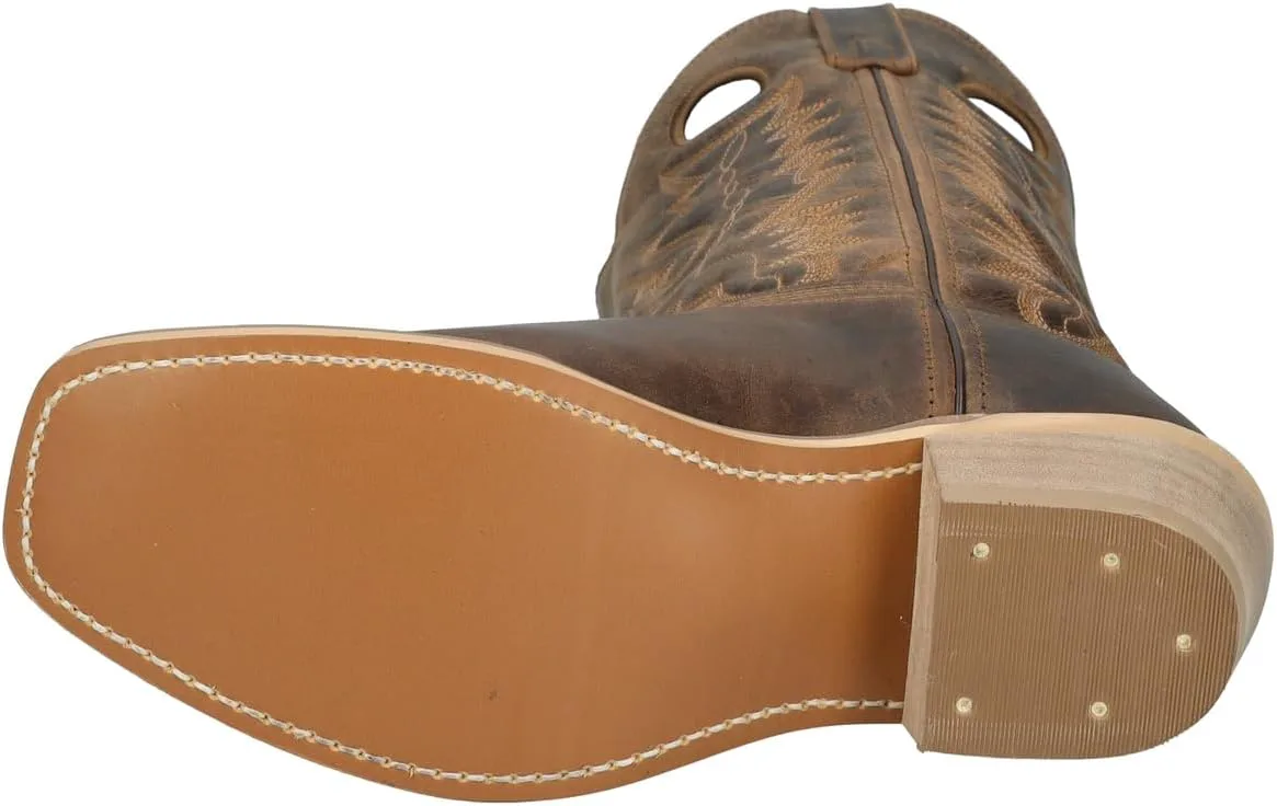 Мужские вестерн-бежи Smoky Mountain Santa Fe Smoky Mountain Boots, коричневый — фото 4