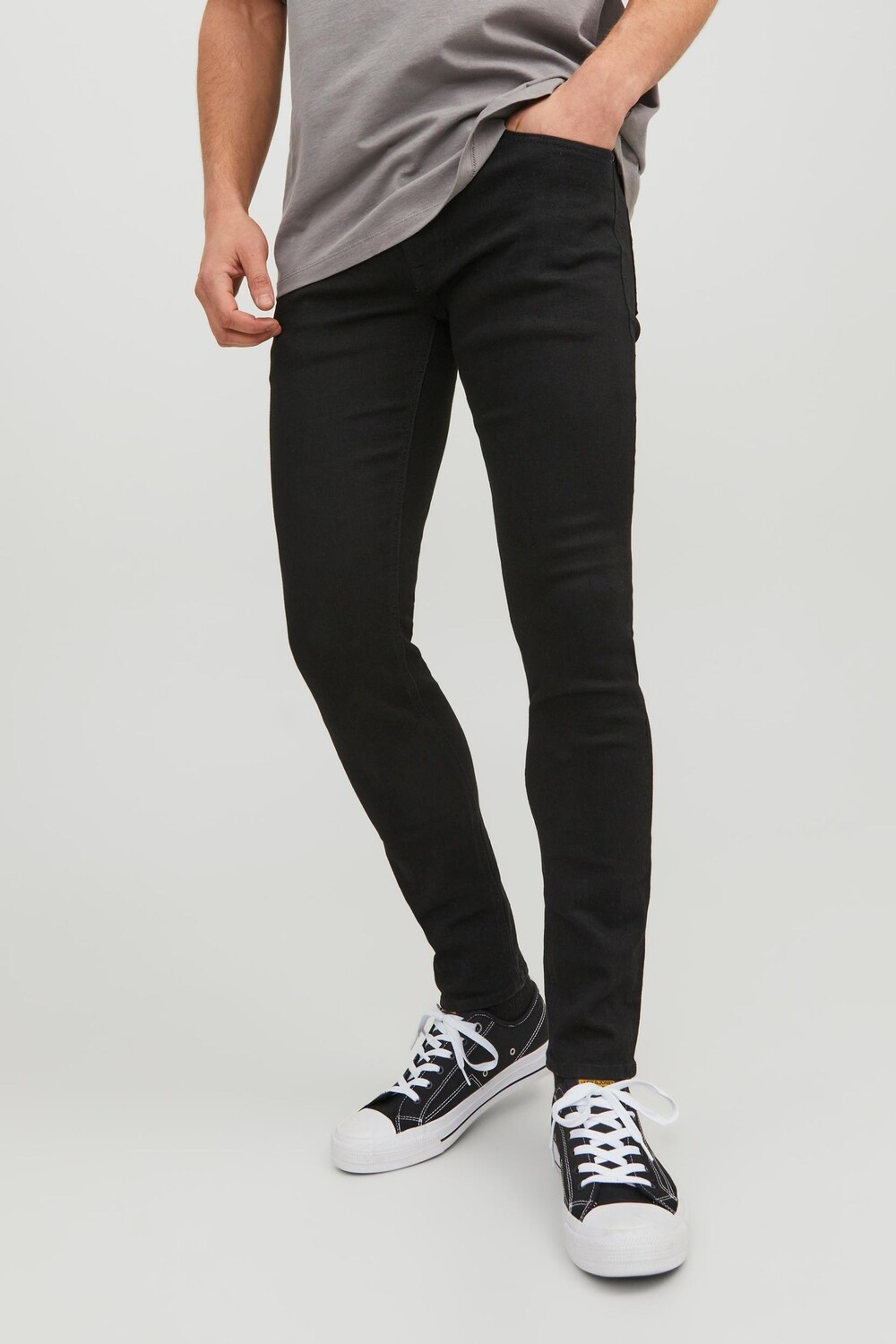 

Джинсы скинни Liam Jack & Jones, черный