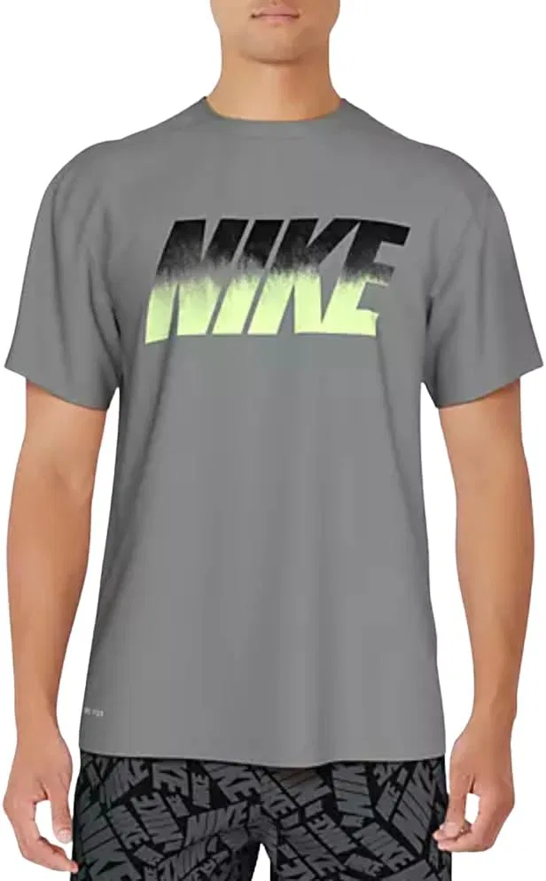 Футболка для плавания Nike, серая