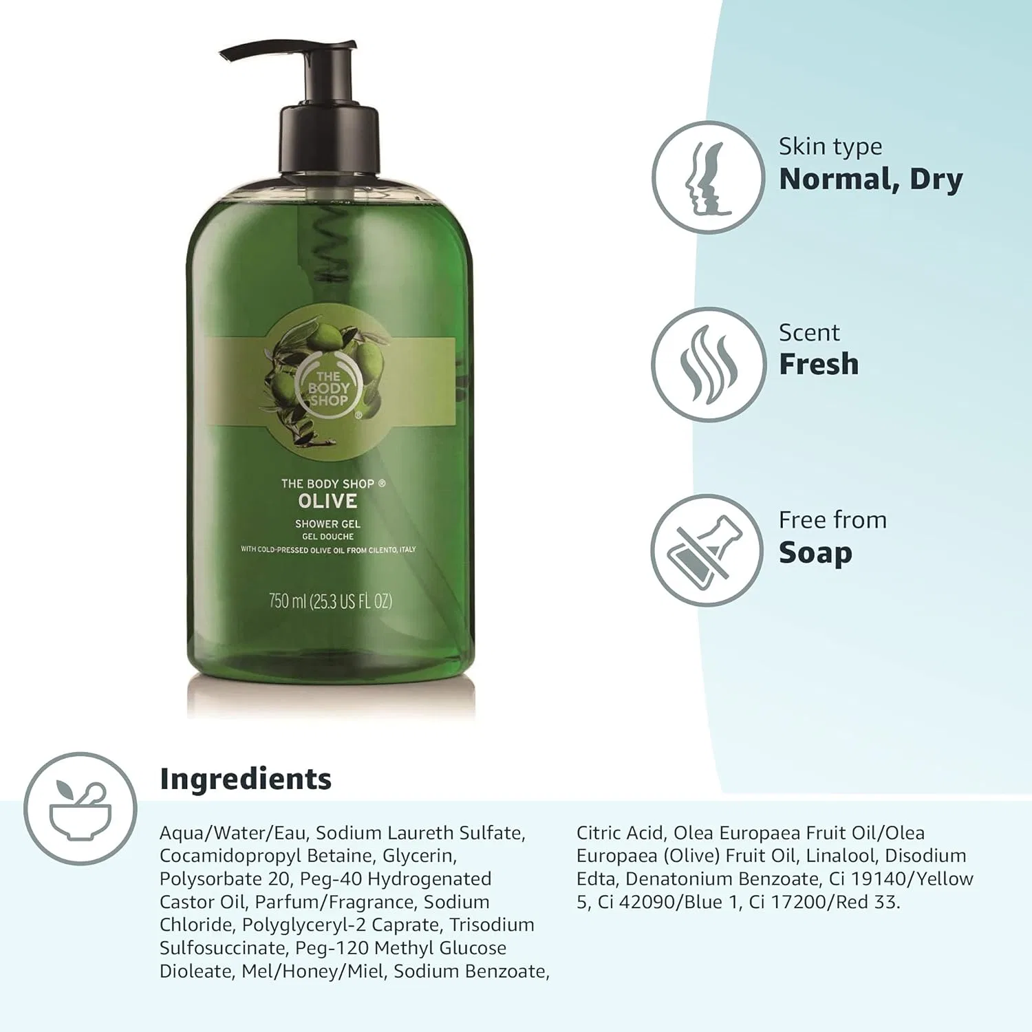 Набор для ванны и душа «Olive» от The Body Shop The Body Shop — фото 4