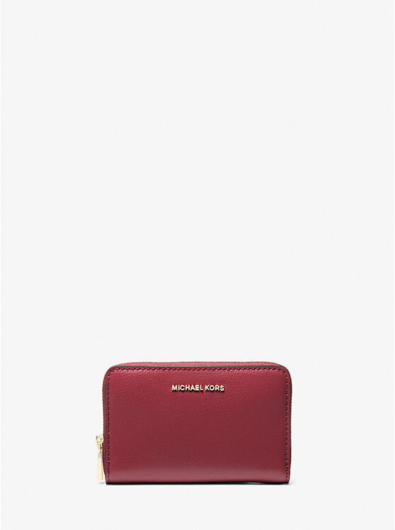 

Маленький кожаный кошелек Jet Set Michael Kors, красный