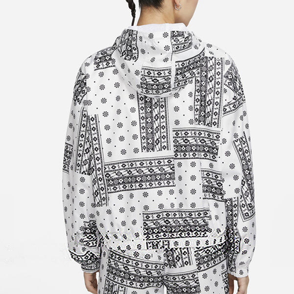 Куртка спортивная куртка наследие белая Nike, белый — фото 4