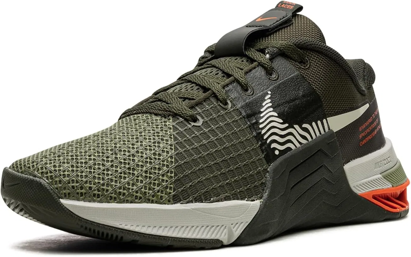 Мужские кроссовки Nike Metcon 8 Do9328, Cargo Khaki Light Bone Sequoia Alligator — фото 4