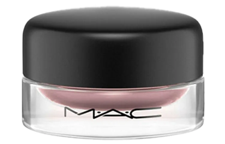 MAC Кремовые тени для век стойкие с розовым подтоном темно-коричневый персик золото черный серебристый серый 5г, Painterly — фото 4