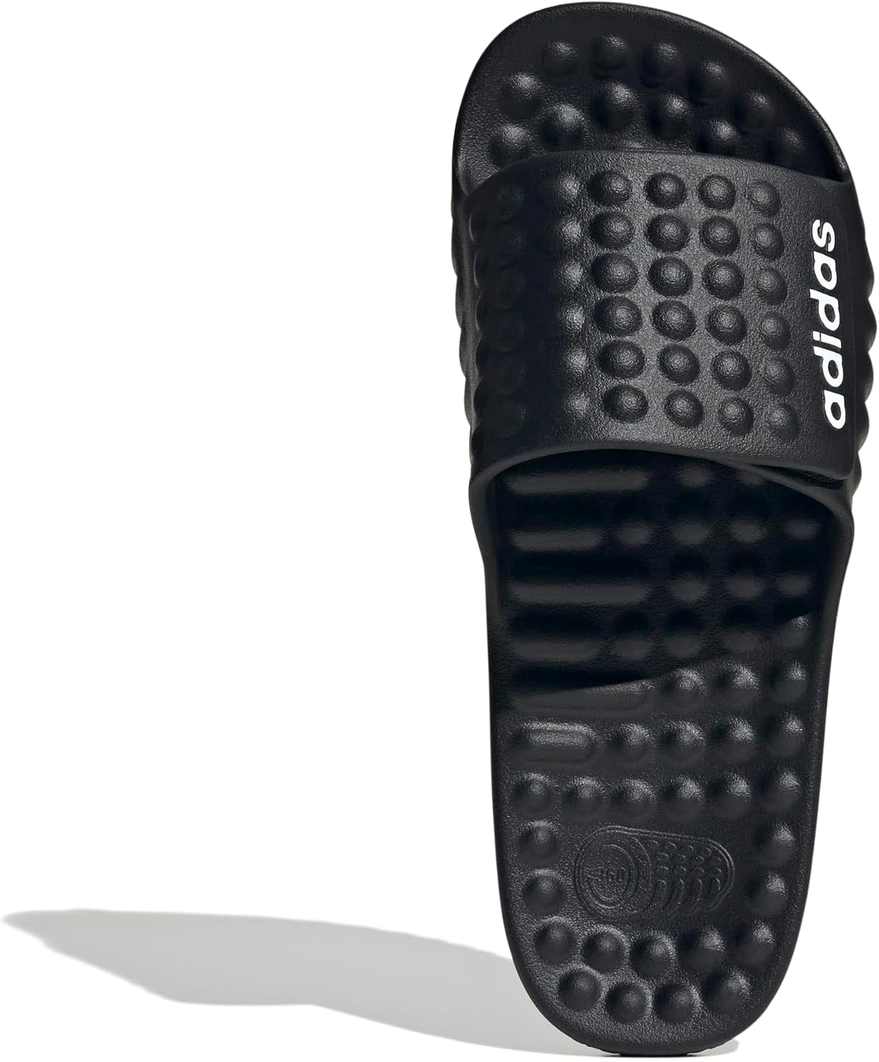 Сланцы Adidas Unisex Adult Adissage 360rec, белый/черный — фото 2