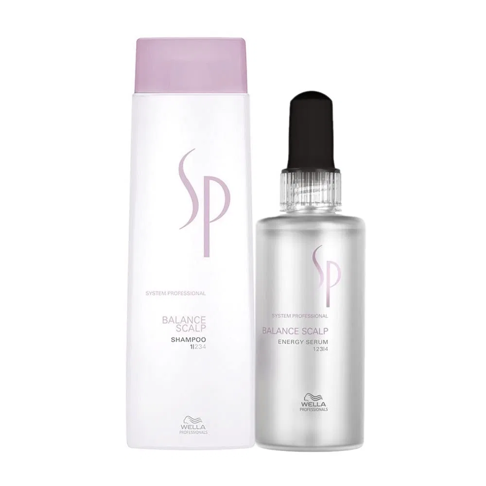 Шампунь Wella SP Balance Scalp, 250 мл и энергетическая сыворотка, 100 мл Wella