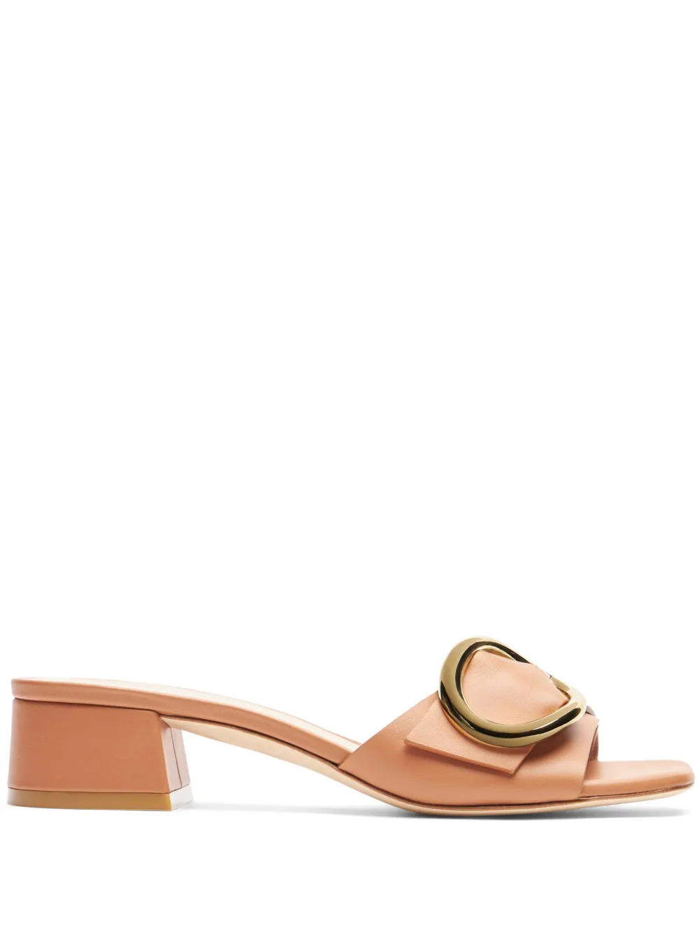 Мюли Benni 35 Stuart Weitzman, коричневый