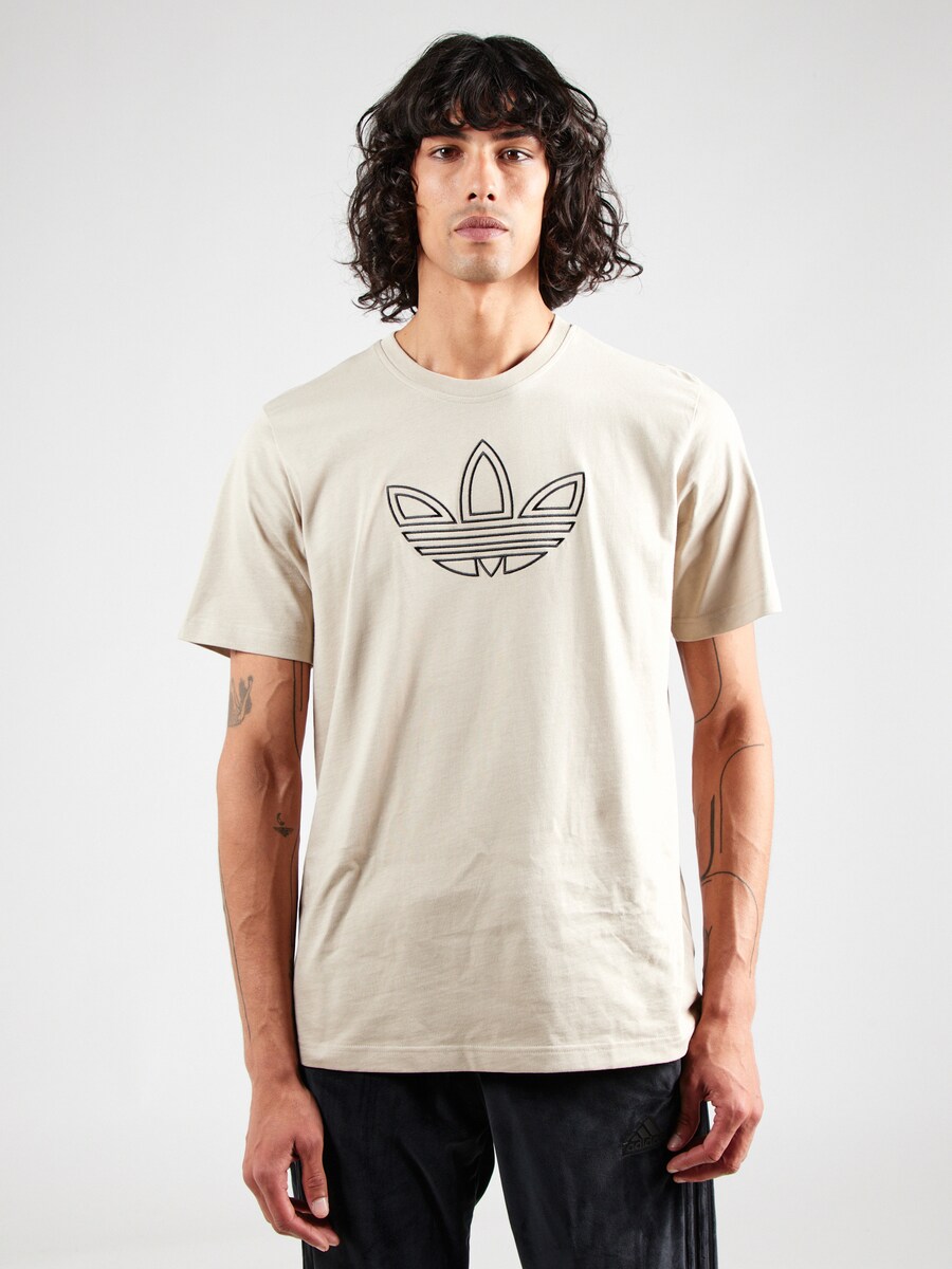 Классическая футболка ADIDAS ORIGINALS Shirt Outline, бежевый — фото 2