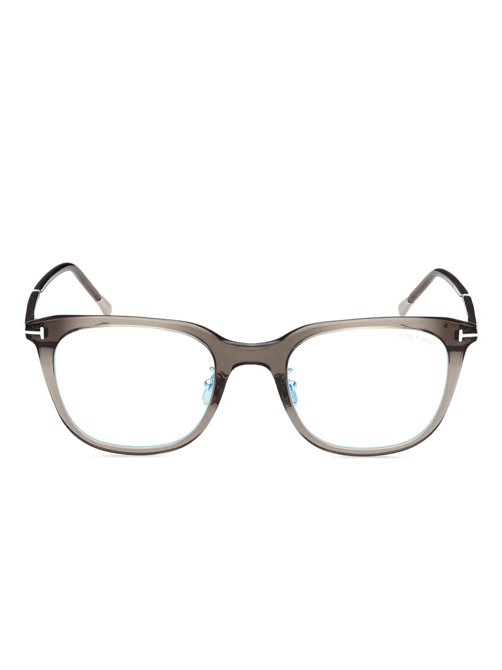 

Очки в квадратной оправе TOM FORD Eyewear, серый
