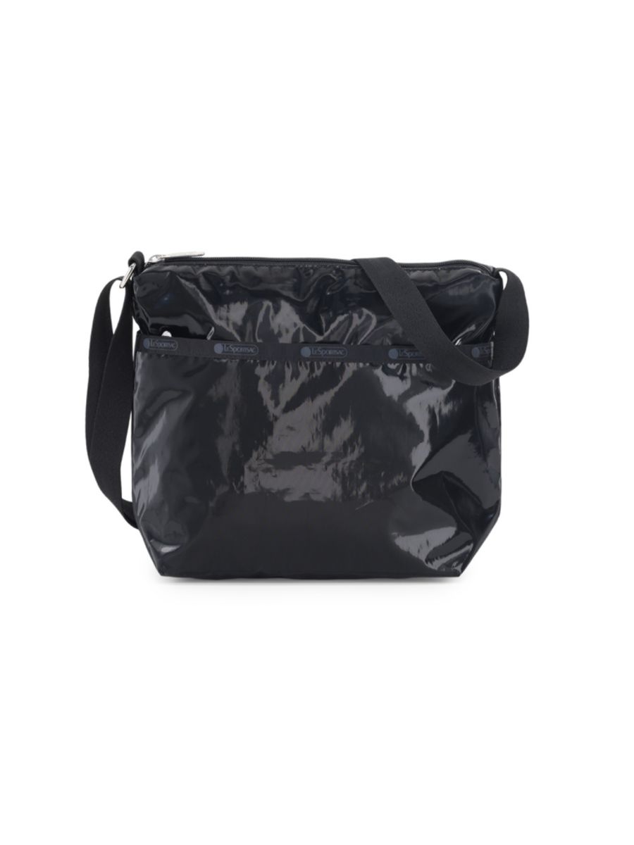 

Маленькая клетчатая сумка через плечо Cleo LeSportsac, цвет Black Shine