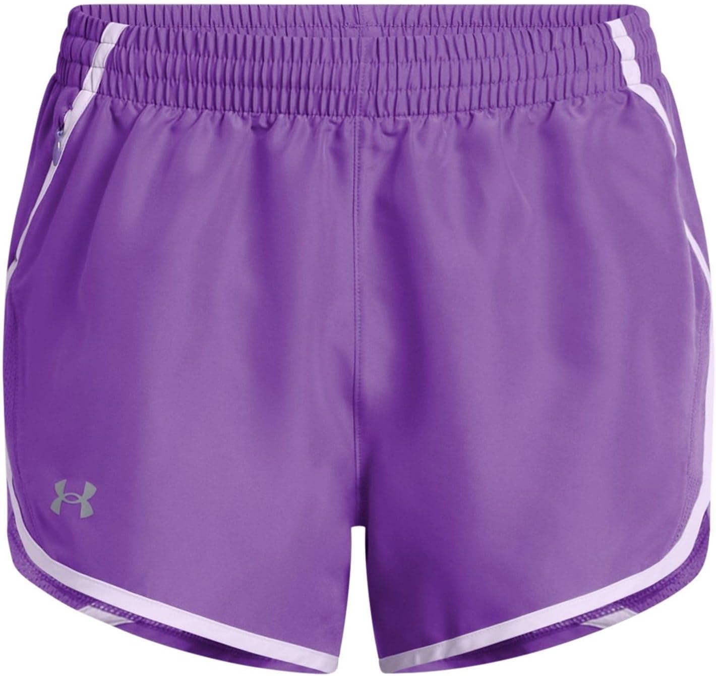 

Женские шорты Under Armour Fly by, (525) Lavish/Salt Purple/Reflective
