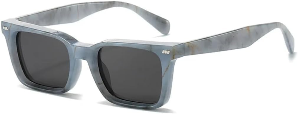 

Солнцезащитные очки с защитой UV400 | Маленькая оправа, панк-стиль, яркие линзы | Для женщин и мужчин, для занятий спортом на открытом воздухе и вождения DSVIGF, Flower-black