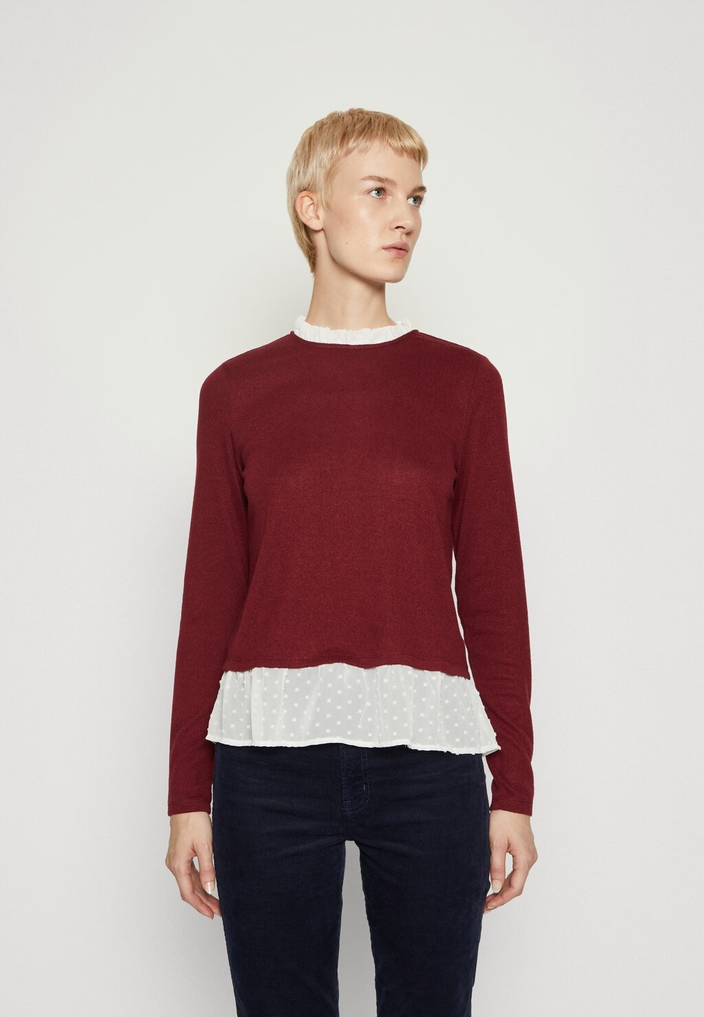 

Свитшот JDY Tall JDYTONSY DETAIL, цвет zinfandel