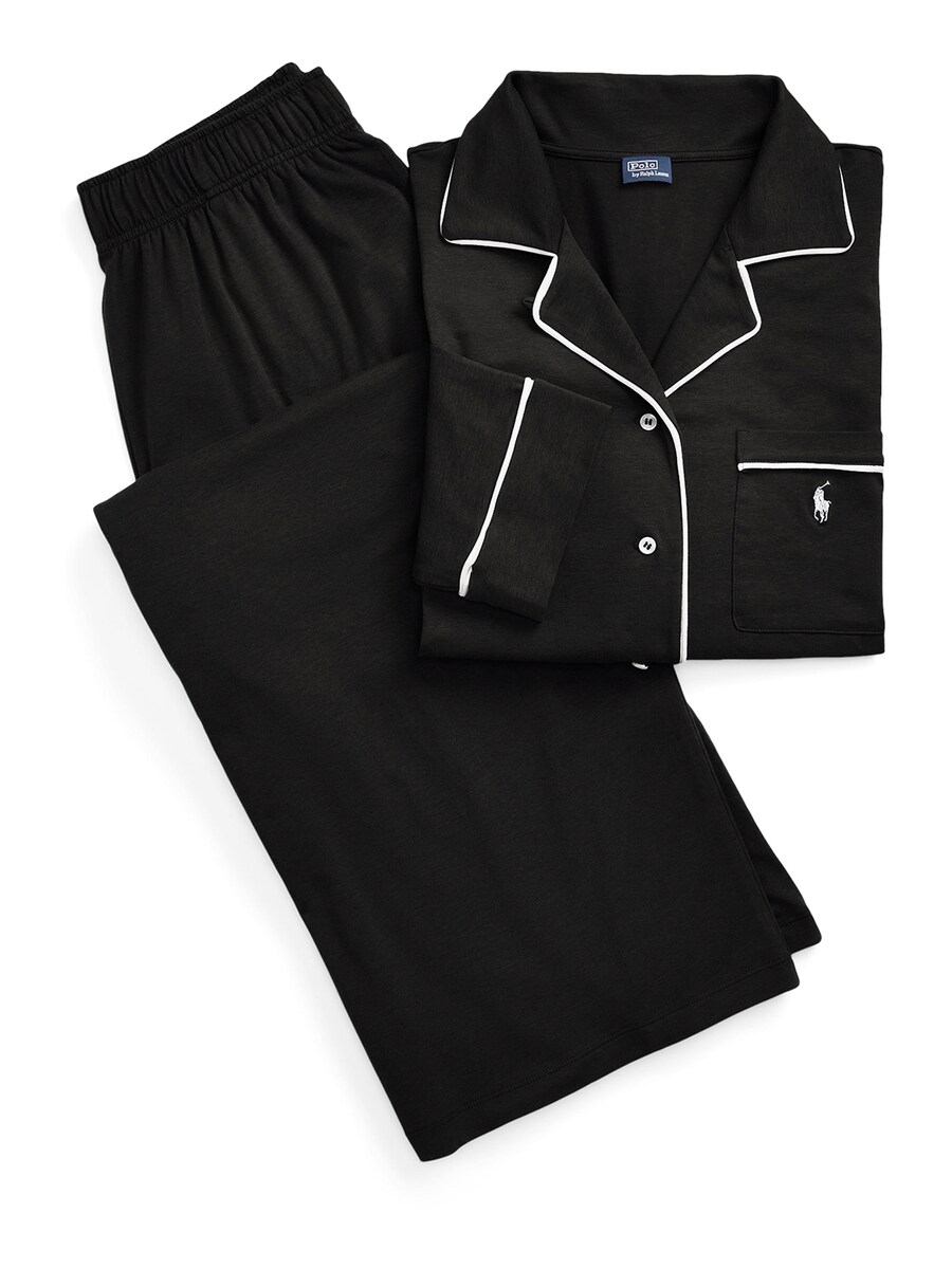 

Пижама Polo Ralph Lauren Long Sleeve Set, черный