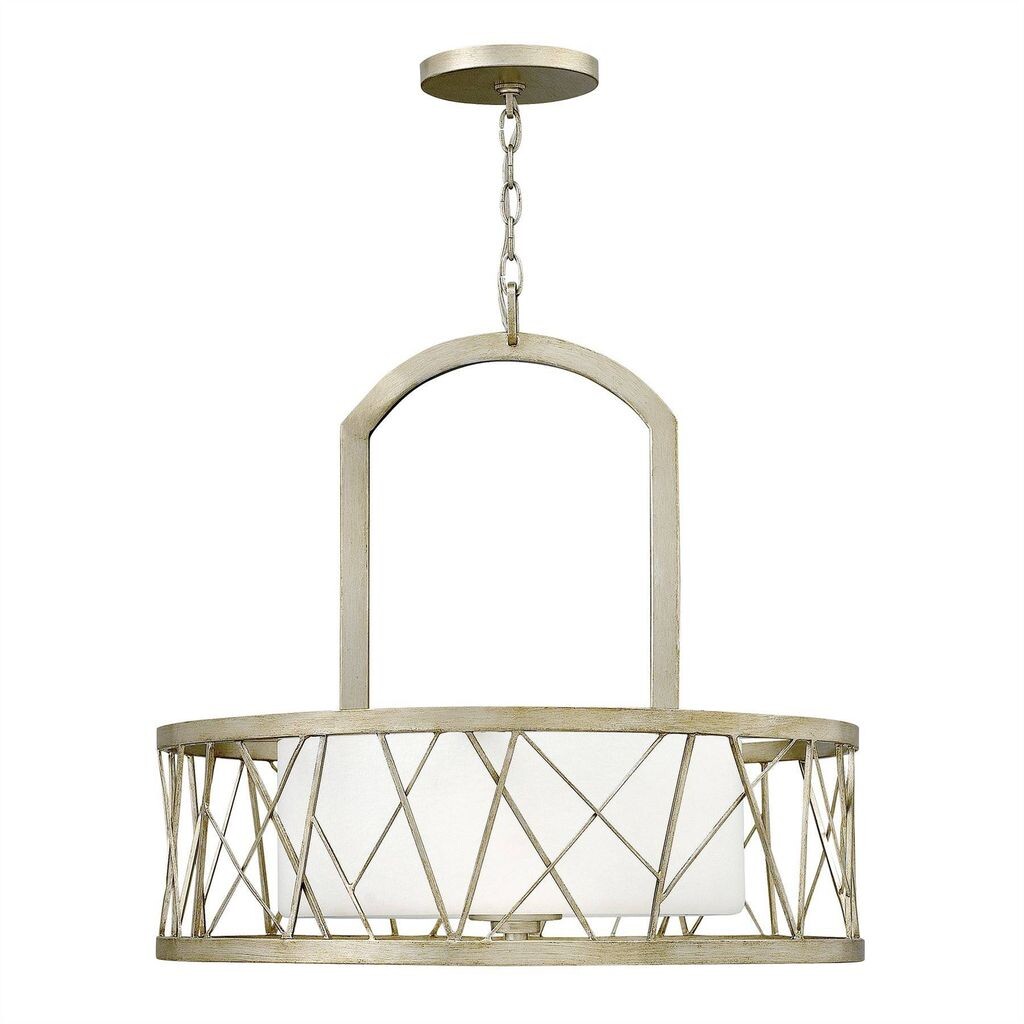 

Подвесной светильник Nest, серебро и стекло, 3 лампочки Elstead Lighting