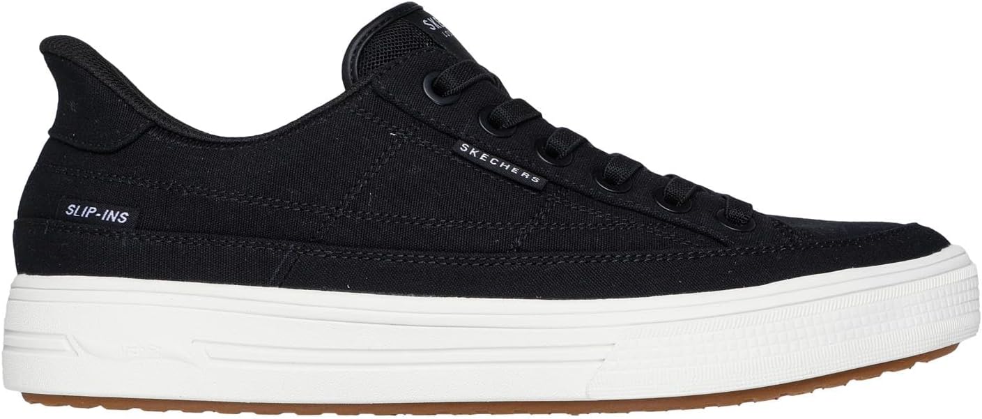 Мужские кроссовки Skechers Arch Fit Arcade - See Ya There без шнурков, черный — фото 4