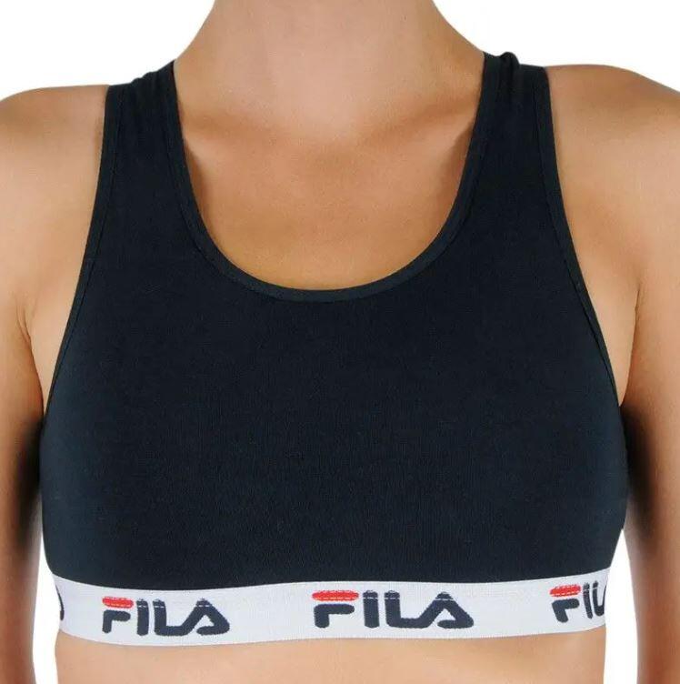 

Эластичный черный бюстгальтер Fila Girls Bra 128-134