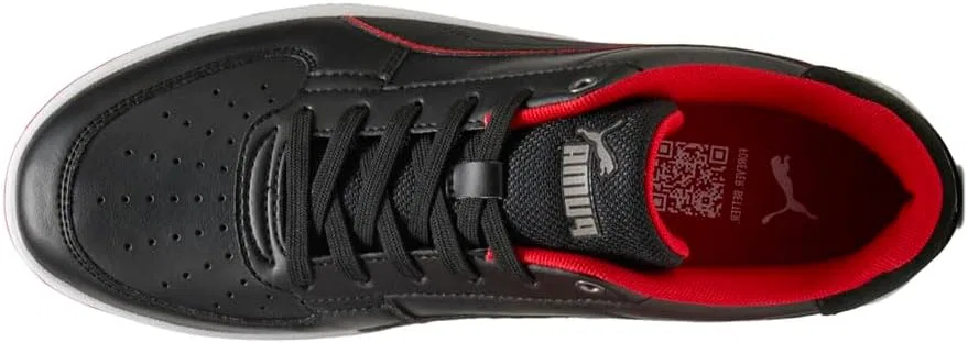 Мужские кроссовки PUMA Scuderia Ferrari X Caven 2.0 на шнуровке, повседневные, черные — фото 4