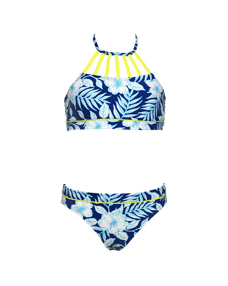 

Купальный комплект из 2 предметов HOBIE Lei Strappy High-Neck, синий