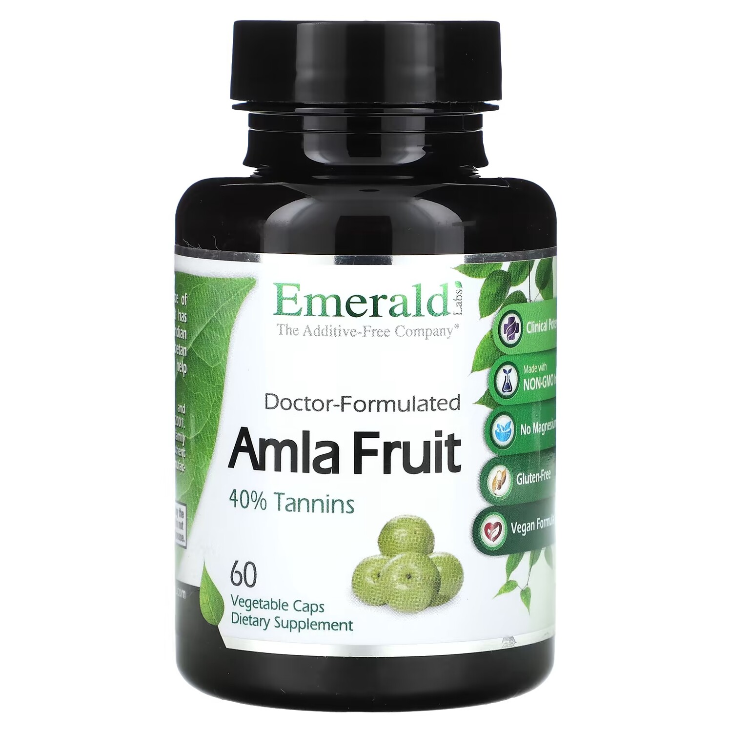 

Добавка Emerald Laboratories Amla-Fruit, 60 растительных капсул