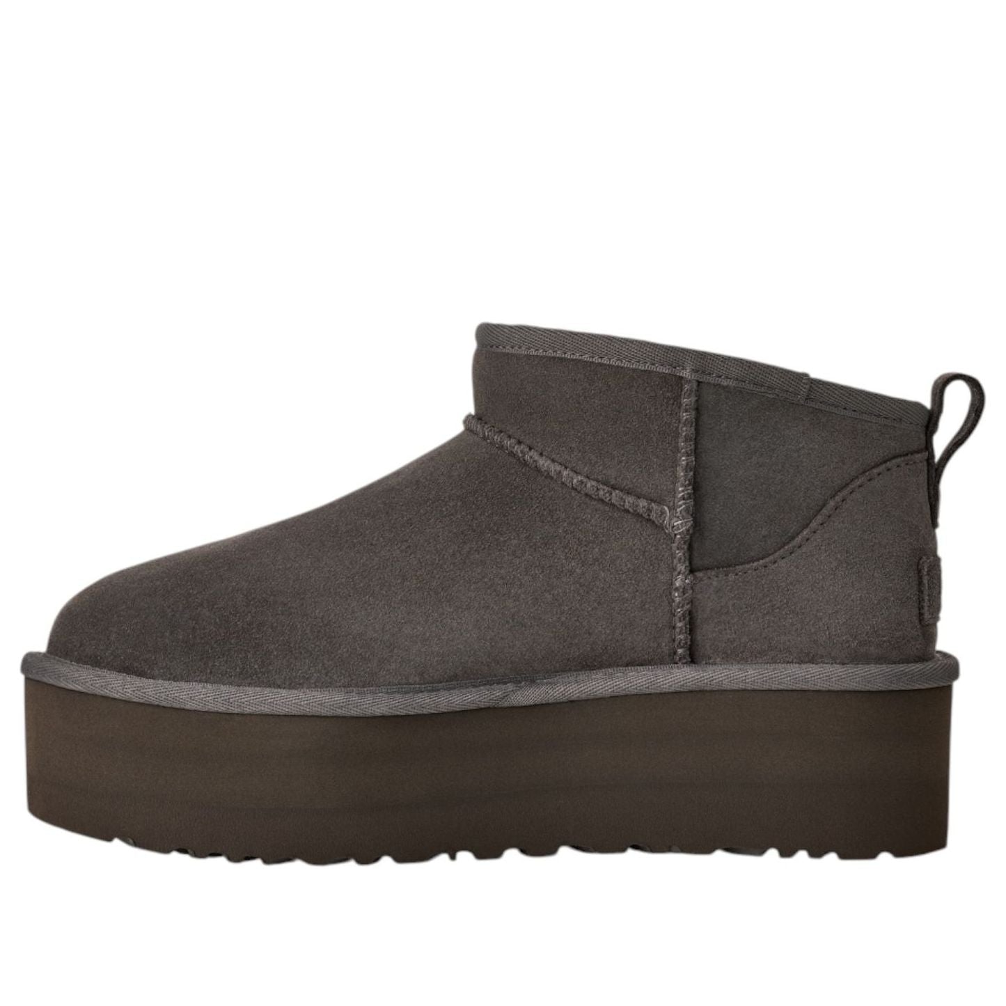 Ботинки (WMNS) UGG Classic Ultra Mini Platform Boots 'Charcoal Grey'