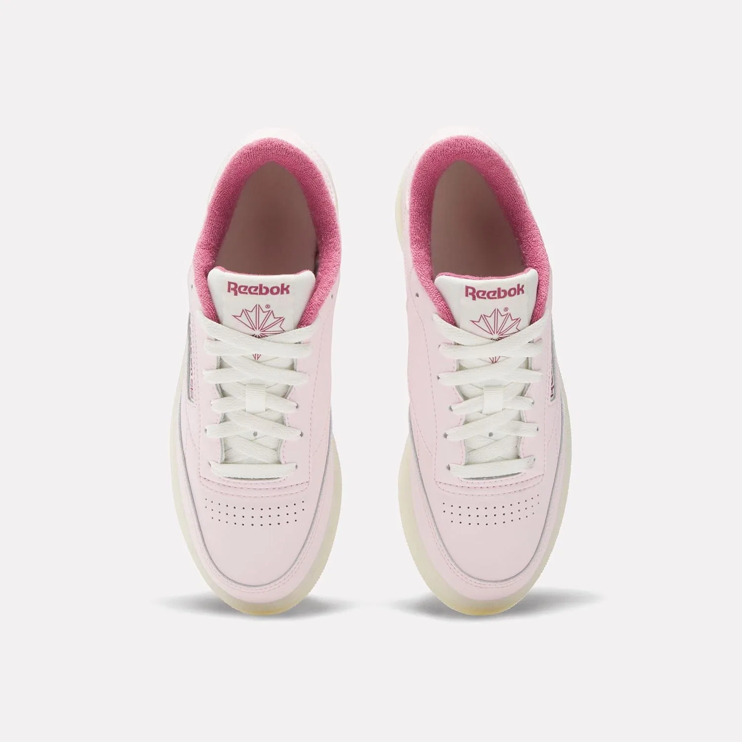Кроссовки для тенниса Reebok Court Advance, цвет Frostedberry Studiopink Chalk — фото 4