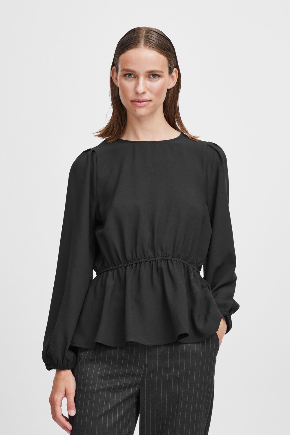 

Блуза b.young Langarm BYHACA BLOUSE, черный