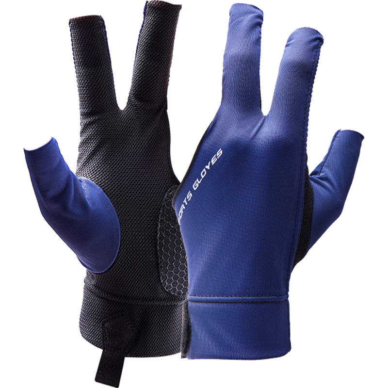 

Перчатка для бильярда Three Finger Unisex 361°, синий[finger-exposed-breathable-slip-resistant]