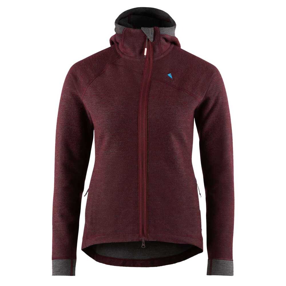 

Толстовка Klättermusen Hödur Hooded Zip, красный