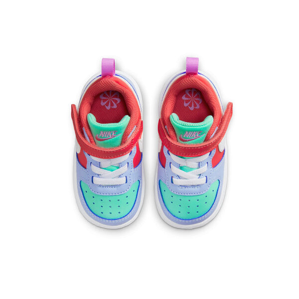 Кроссовки court borough low recraft shoes 'cobalt bliss track red' Nike, синий — фото 4