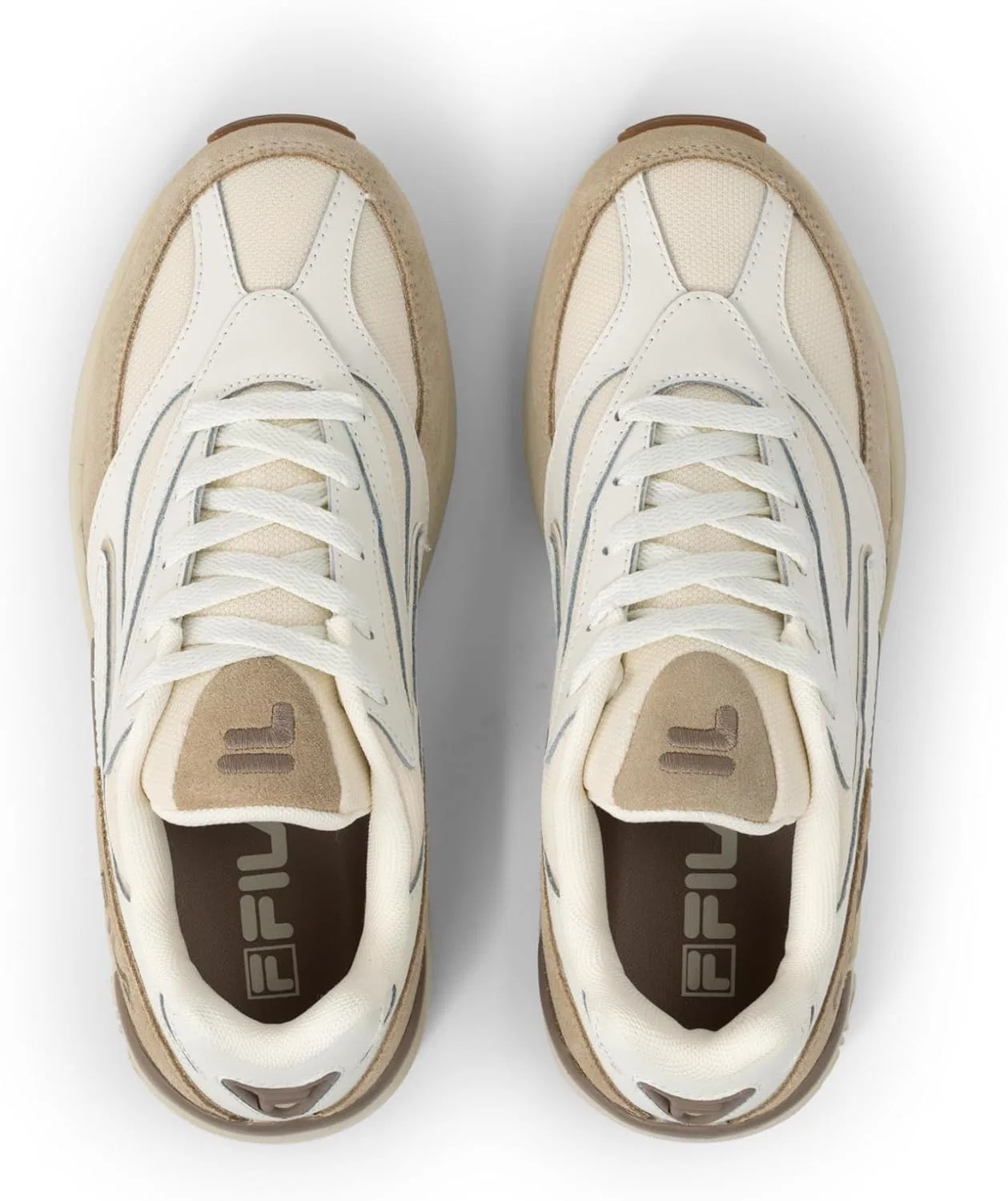 Кроссовки FILA Herren V94m, Marshmallow Oyster Gray — фото 4