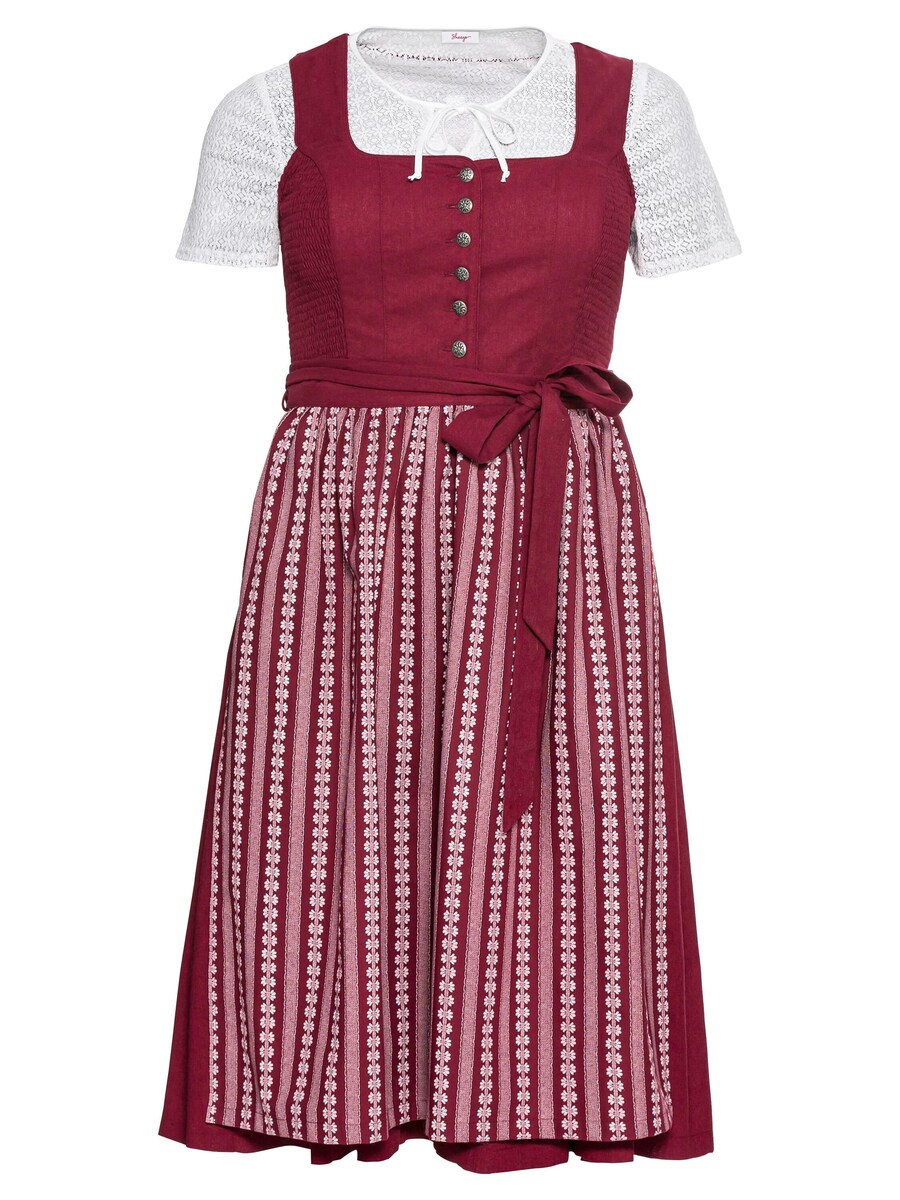 

Платье SHEEGO Dirndl, бордо