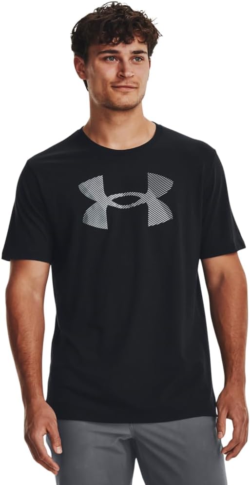 

Мужская футболка с коротким рукавом и большим логотипом Under Armour, (001) Black/Pitch Gray/Halo Gray, Черный, Мужская футболка с коротким рукавом и большим логотипом Under Armour, (001) Black/Pitch Gray/Halo Gray