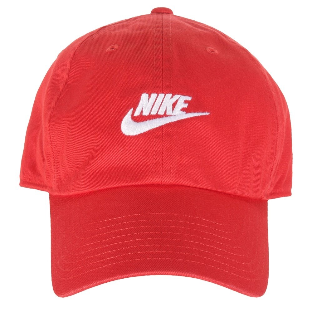 

Мытая шапка Club Futura Nike, красный