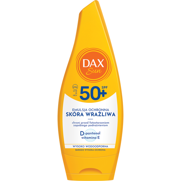 

Защитная эмульсия для чувствительной кожи с spf50+, 160 мл Dax Sun